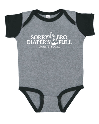 DIAPER'S FULL ONESIE