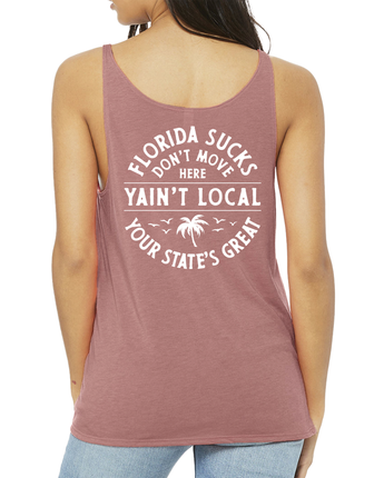 WOMEN'S FLORIDA SUCKS TANK