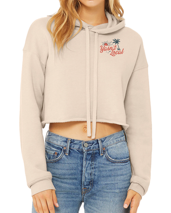 WOMEN'S NFE FLEECE CROP HOODIE