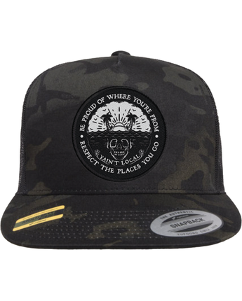 SKULL ISLAND FLAT BILL HAT